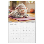 Moutons endormis – Calendrier de la sieste 2026 (Mar 2027)