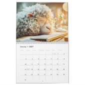 Moutons endormis – Calendrier de la sieste 2026 (Jan 2027)