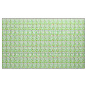 Moutons Floraux Arbres Tissu vert (Yard)