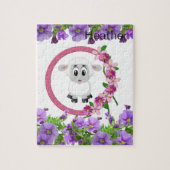 Moutons Floraux Puzzles (Vertical)