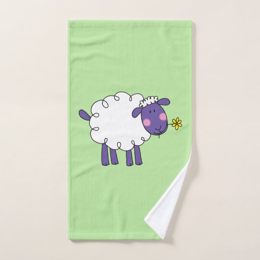 moutons mignons (Serviette à main)