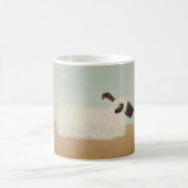 Moutons (par Milton Avery) Mug de café (Centre)
