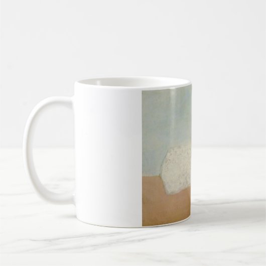 Moutons (par Milton Avery) Mug de café (Gauche)