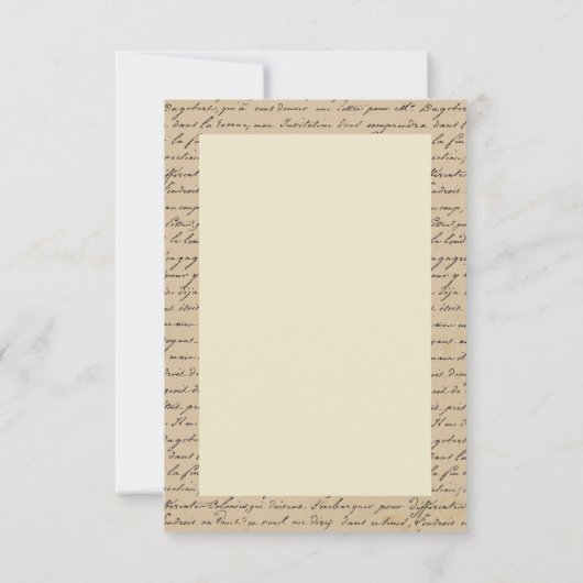 Moutons Pretty Bow ~ Invitations (Dos)