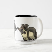 "Moutons tasse dans du loup habillement" (Devant droit)