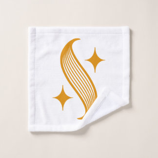 Mouvement de brillance gant de toilette Serviette