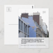 Mouvement efficace - carte postale (Devant / Derrière)
