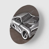 Mouvement intemporel : horloge murale d'élégance a (Angle)