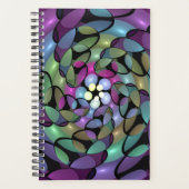 Mouvements colorés Abstrait Trippy Fractal Art (Devant)