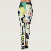 Mouvements en gras uniquement : Leggings de typogr (Dos)