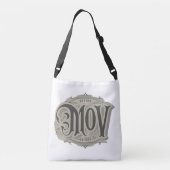 Mov de typographie : Conception de sacs élégants (Dos)