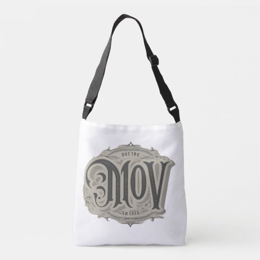 Mov de typographie : Conception de sacs élégants (Dos)