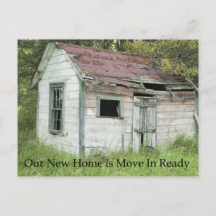 Move In Ready - Grappige adreswijziging Aankondigingskaart