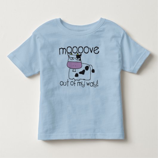 Move Over Cow Kinder Shirts (Voorkant)