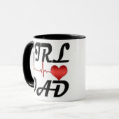 Move The Highest Mountains Inspirational Mug (Devant gauche)