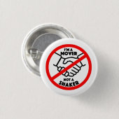 Mover Not Shaker Button (Voorkant /achterkant)