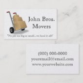 Movers Visitekaartje (Voorkant / Achterkant)