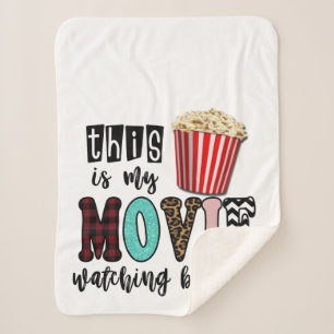 Movie Blanket Sherpa Deken