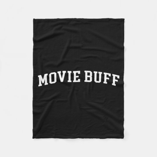 Movie Buff  Fleece Deken (Voorkant)