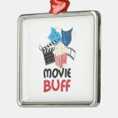 Movie Buff Metalen Ornament (Links)
