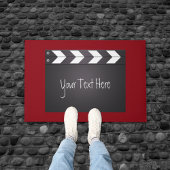 Movie Chalkboard Clapperboard Deurmat