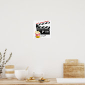 Movie Clapboard, 3de graad Poster (Keuken)