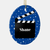 Movie Director Design Ceramic Ornament (Rechts)
