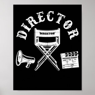 Movie Director Filmmaker Director Voorzitter Poster