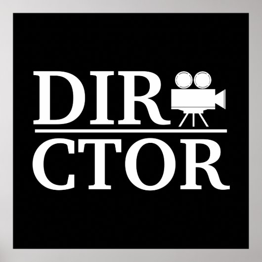 Movie Director Poster (Voorkant)