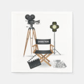 Movie Director Set Paper Napkins Servetten (Voorkant)
