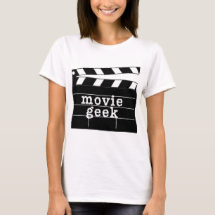 Movie Geek met Clapboard T-shirt