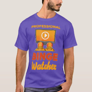 Movie Lover TV Show voor volwassenen Professional T-shirt