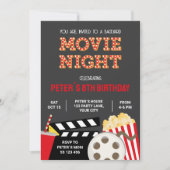 MOVIE NACHTINVITATIE AANKONDIGING (Voorkant)