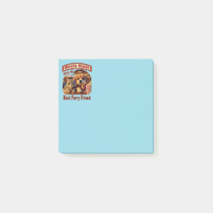 Movie Night - Beste Furry Vriend - Schattige Cat & Post-it® Notes