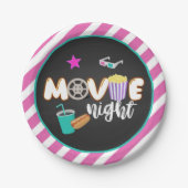 Movie Night Bord - Meisje (Voorkant)