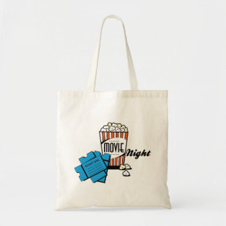 Movie Night Canvas tas