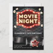 Movie Night Luxe achtertuin Kaart (Voorkant)