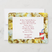 Movie Night Party Kaart (Achterkant)