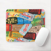 Movie Night Ticket Patterned Mousepad Muismat (Met muis)