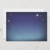 Movie Night Verjaardag Uitnodiging Onder de Sterre (Achterkant)