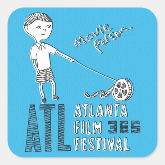 Movie Person Sticker (Voorkant)