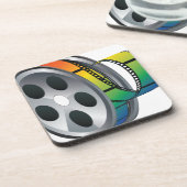 Movie Reel 2 Bier Onderzetter (Linkerzijde)