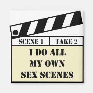 Movie Scene Vierkante magneet