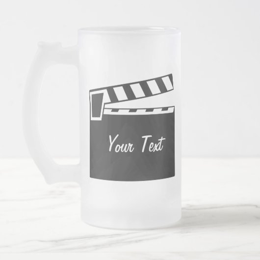 Movie Slate Clapperboard Matglas Bierpul (Links)