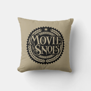 Movie Snob - grappige film liefhebber Kussen