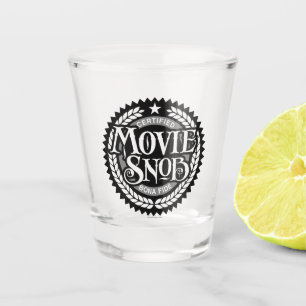 Movie Snob - grappige film liefhebber Shot Glas