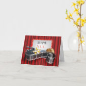 MOVIE STAR BROADWAY Carte de remerciements (Fleur jaune)