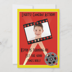 Movie Star Invite Kaart