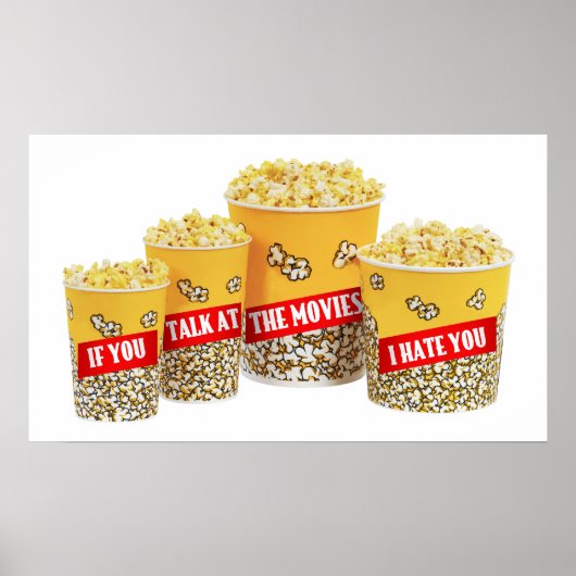 MOVIE TALKER-poster Poster (Voorkant)