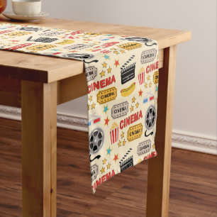 Movie Theater leuk patroon Medium Tafelloper